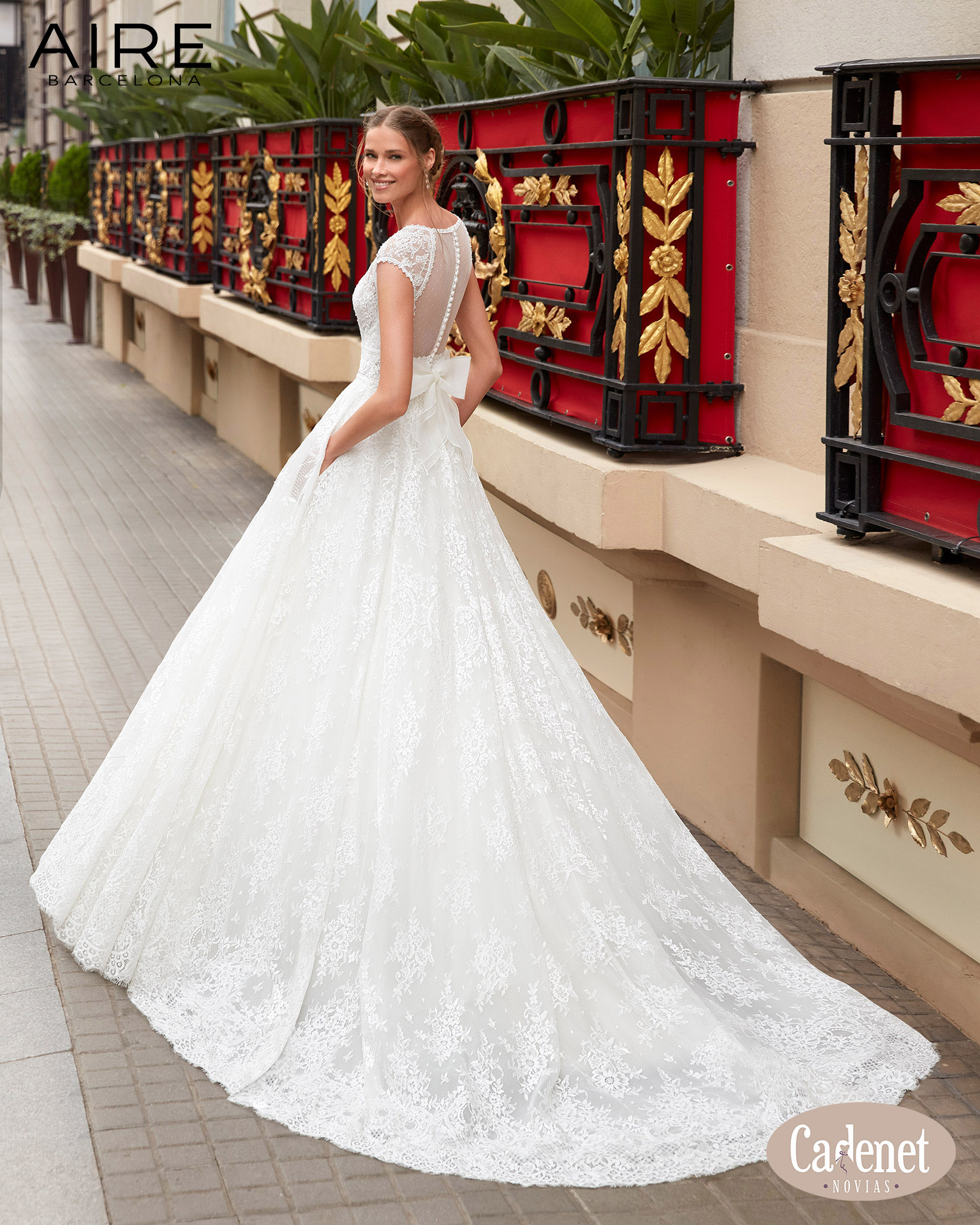 VESTIDO NOVIA - IRVIN 3 - AIRE BARCELONA- CADENET NOVIAS - SALAMANCA