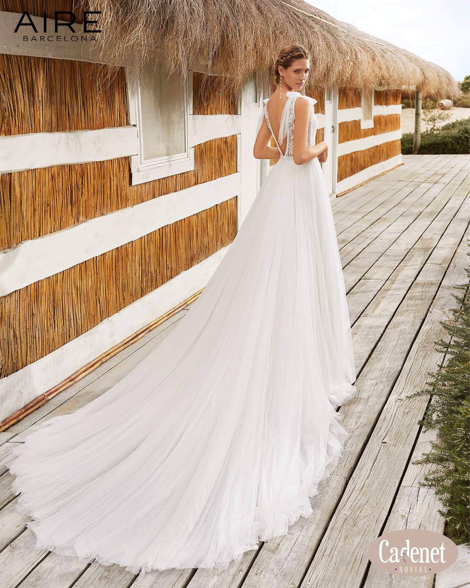 VESTIDO NOVIA -VEGA 2 - AIRE BARCELONA- CADENET NOVIAS - SALAMANCA