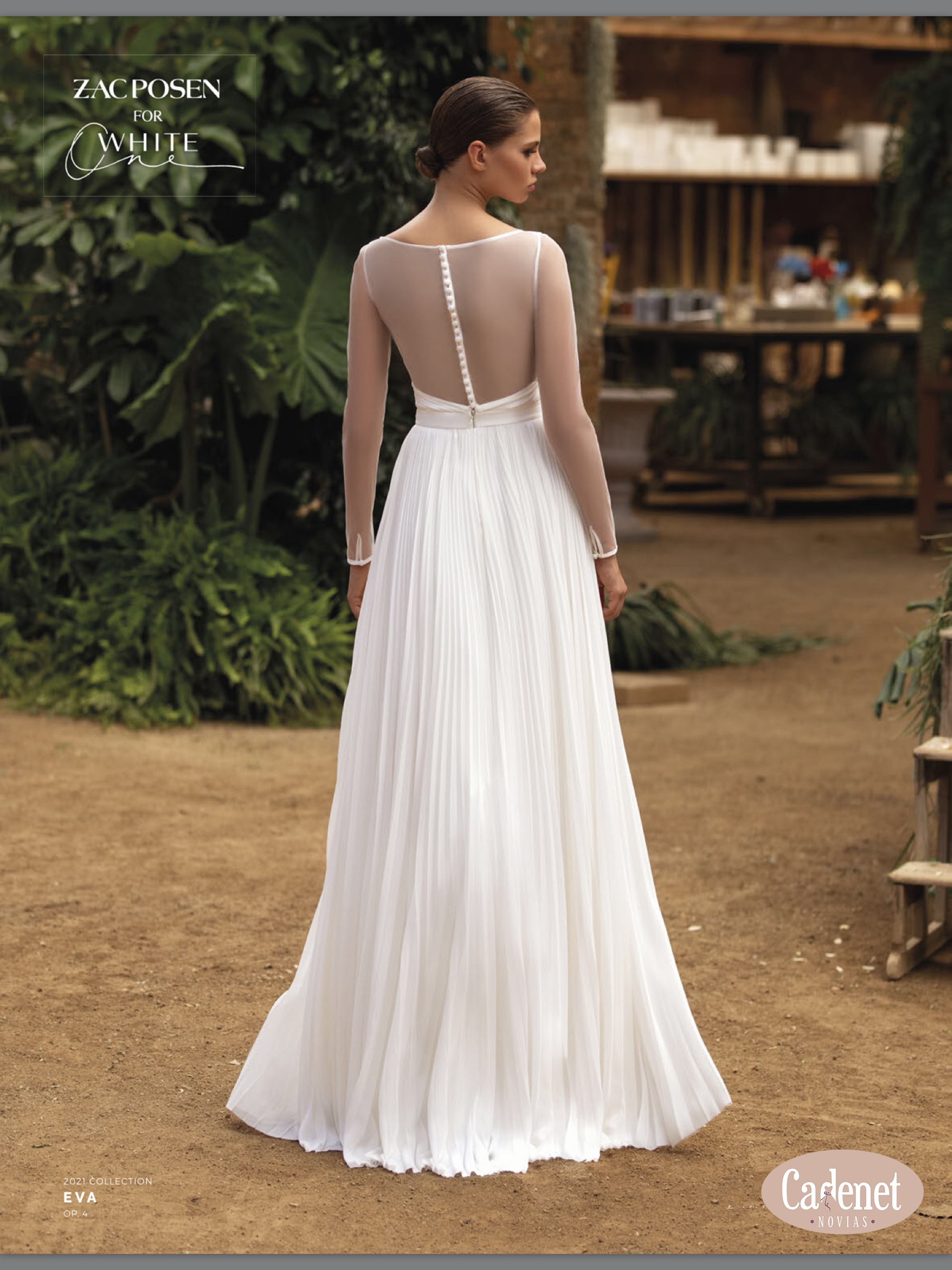 VESTIDO NOVIA - EVA 2 - WHITE ONE - CADENET SALAMANCA