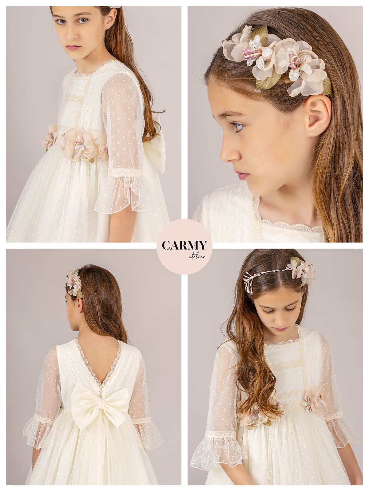 3625 - Carmy - Vestidos de comunión niña - Salamanca - Cadenet Novias