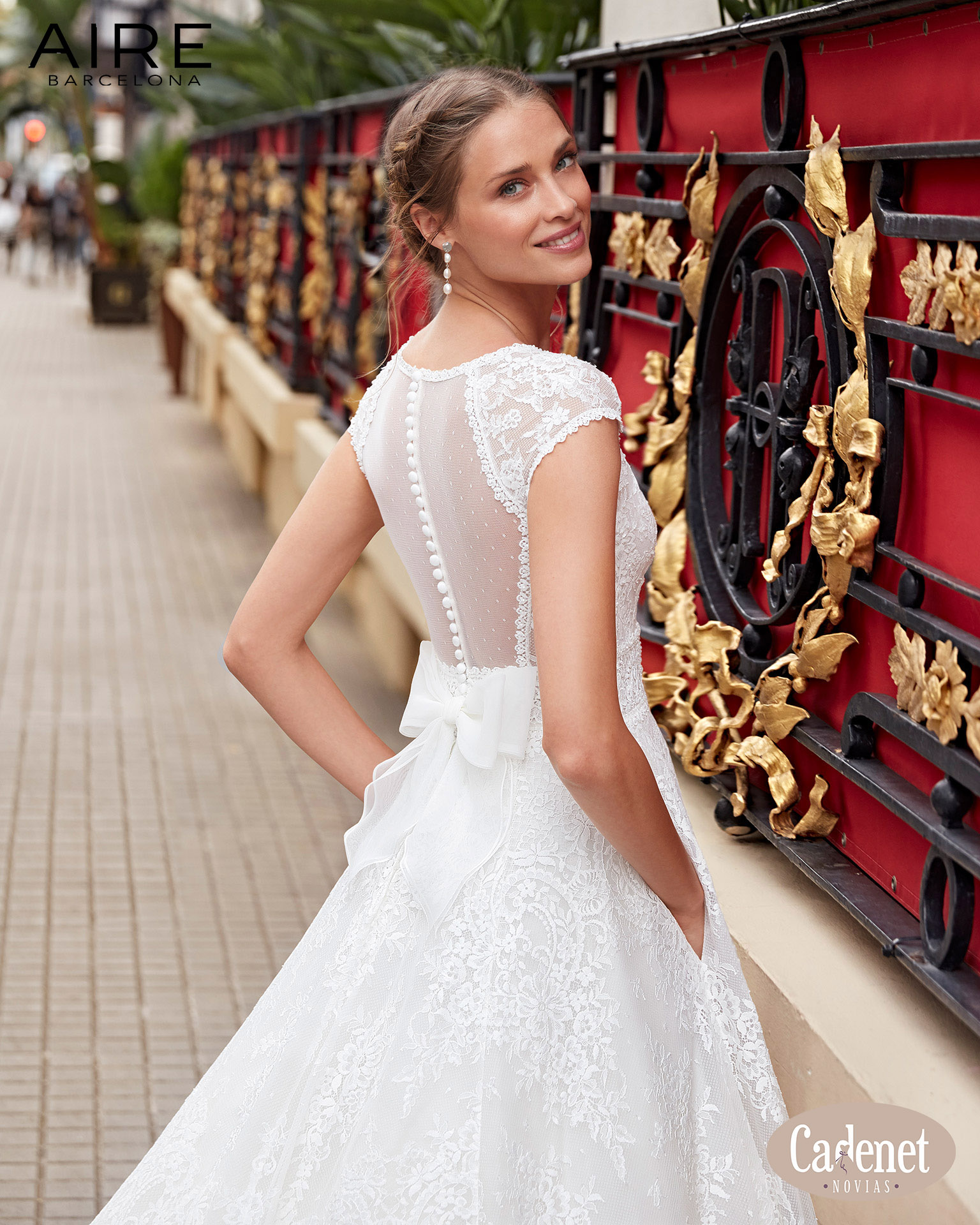 VESTIDO NOVIA - IRVIN 2 - AIRE BARCELONA- CADENET NOVIAS - SALAMANCA